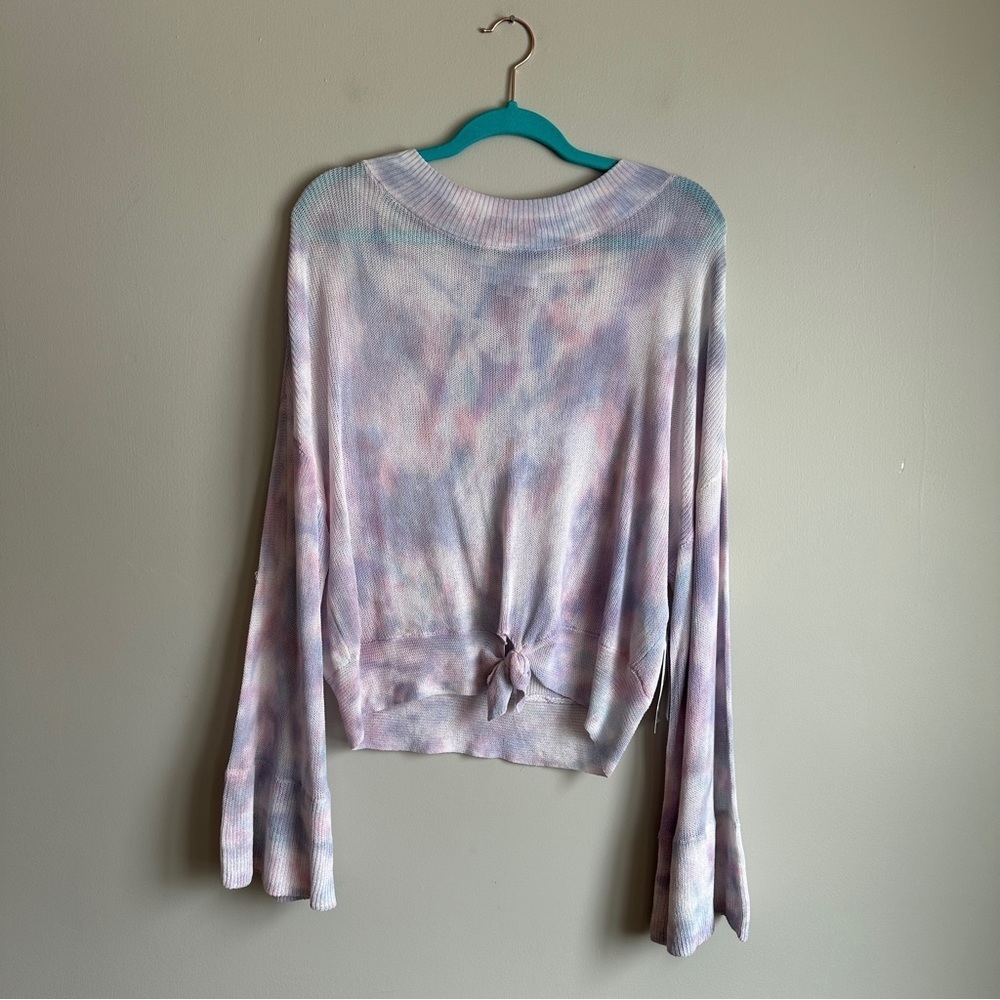 NWT Spiritual Gangster Kona Sunset Sweater Tie Dye M